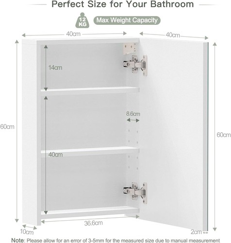 Wall mounted single door - single,