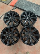 4x Gloss Black Genuine Range