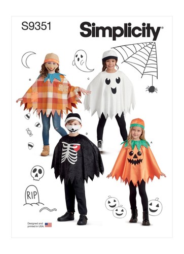 Simplicity 9351 child - simplicity,