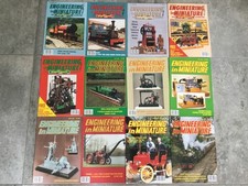 1992 ENGINEERING IN MINIATURE MAG MODEL TRAINS STEAM ENGINE X 12 FULL YEAR RARE