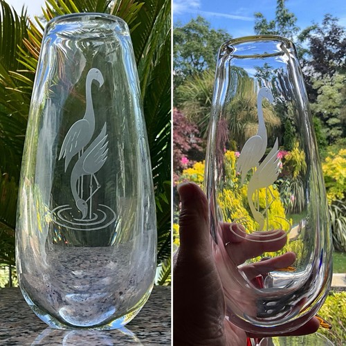 Rare vintage flamingo vase - rare,
