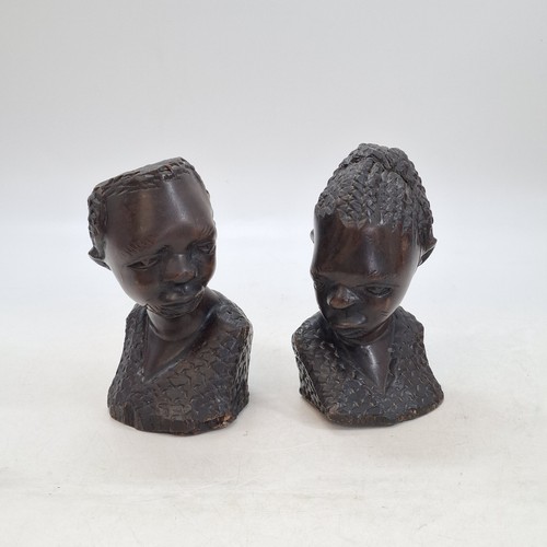 Hand carved african - carved, wood