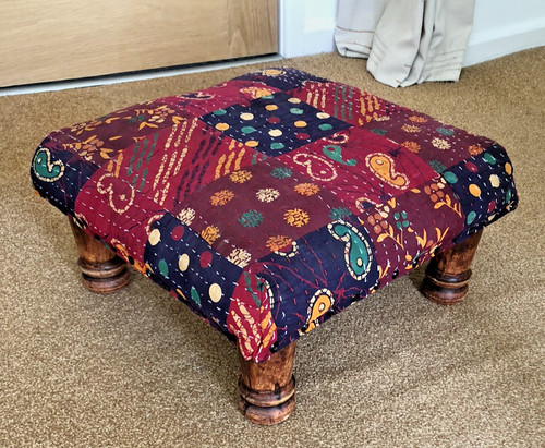 Vintage upholstered - upholstered, in