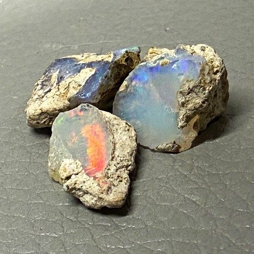 3pc natural multicolour rough - multicolour,