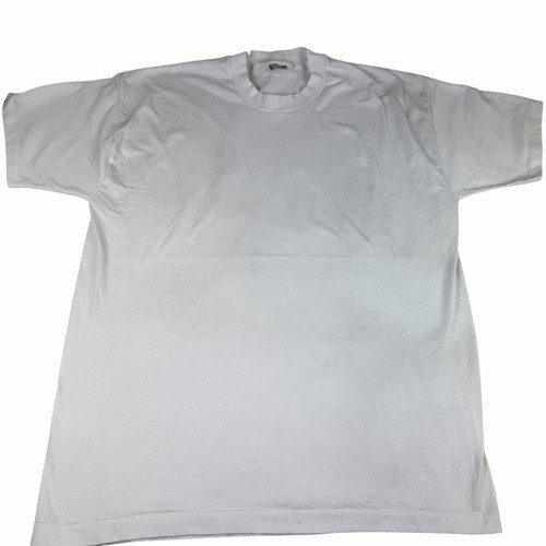 Vintage 90s plain white single - vintage,