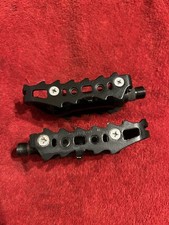 Vintage Sakae MTP-170 Platform quill Pedals 9/16" Japan toe clip compatible 