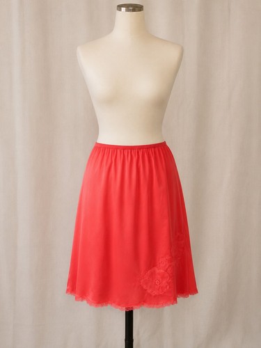 Vanity fair vintage slip skirt - vintage,