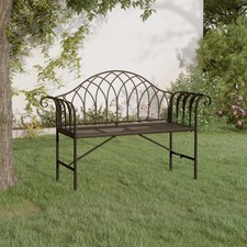 2-Seater Garden Bench 128 Cm
