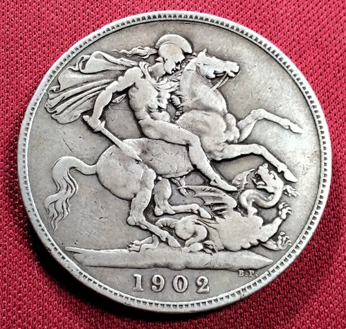 1902 crown silver - 1902, edward