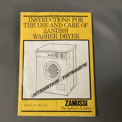 Vintage retro zanussi washer - vintage,