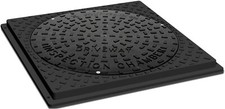 Polydrain 450mm Inspection Chamber cover Square Manhole Drain Cover