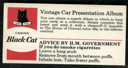 Tobacco card carreras black - card,,