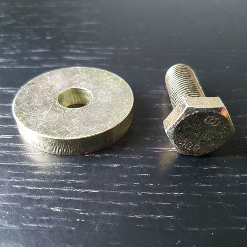 Pinto crankshaft pulley bolt - pulley, &