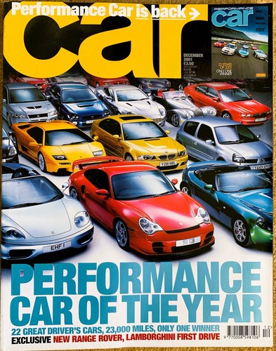 Car magazine dec 2001 - magazine,
