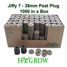 Jiffy-7 Jiffy 7 Peat Propagation Plug Pellet 38mm, Ideal for seeds, cuttings 