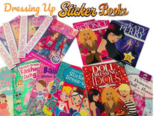 Dress Up stickers books for