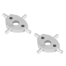 2pcs Headlight Washer Covers