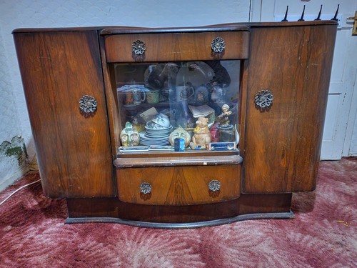 Vintage heron furniture art - heron,