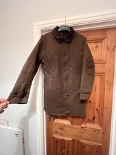 Ladies sage green Barbour wax