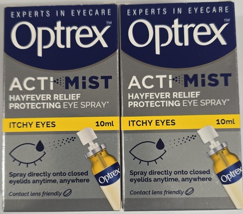 Optrex actimist itchy eyes - x2,