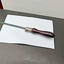 Vintage Polished Wood Handle Pad Saw  Hacksaw  Key Hole Saw