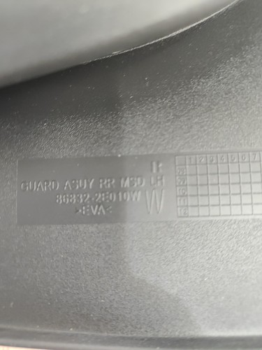 Mud flaps splash guards - 4x, set