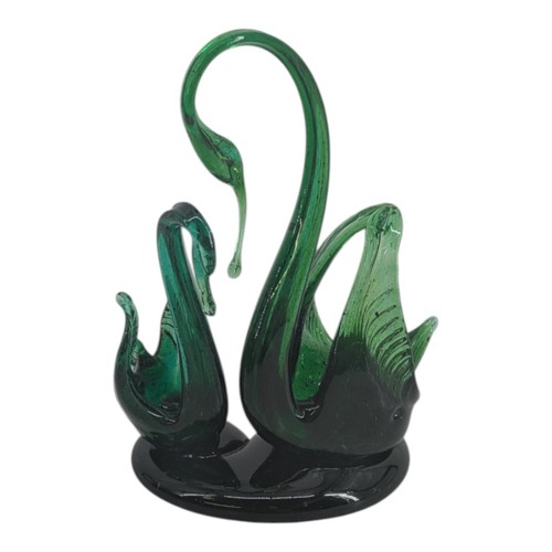 Vintage lafiore glass swan - vintage,