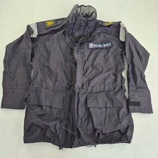 ROYAL NAVY Coat 180/104 Blue Men's 100% PA PTFE Military Foul Weather Smock