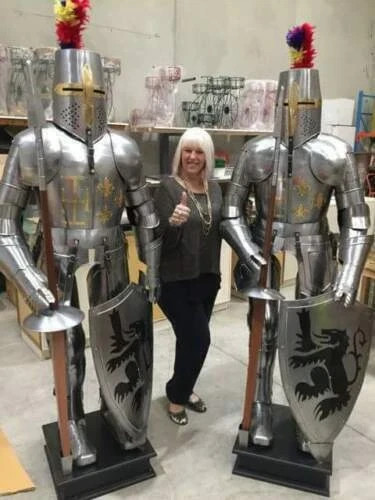 Knight medieval wearable suit - knight,