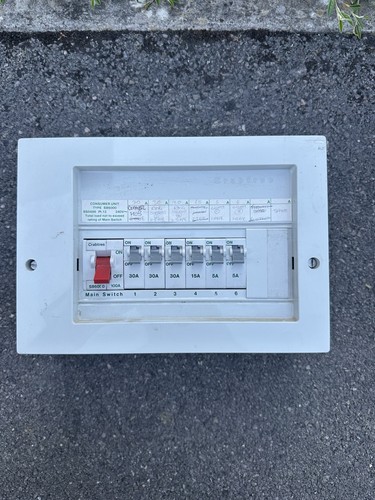 Crabtree way consumer unit - crabtree,