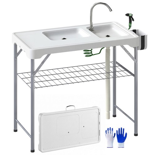 Outsunny folding fish cleaning - fish,