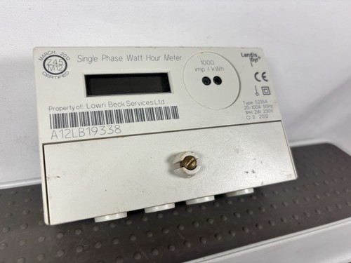 Landis gyr 5235a single phase - landis+gyr,