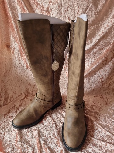 Womens brown faux leather - brown,