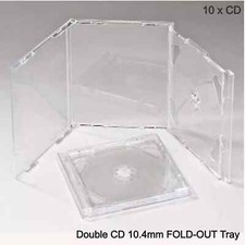 10 Double CD Jewel Case 10.4mm