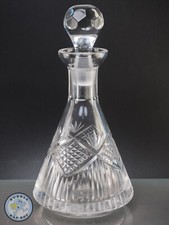 Heavy Cut Crystal Decanter