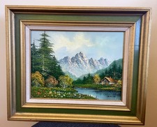 Foster signed oil painting - foster,