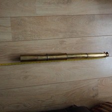 Vintage Heavy Brass telescope  Possibly Army Scope 