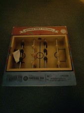wooden table football