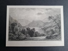 Antique 1833 print - Upper
