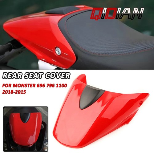 Motorcycle rear seat - rear, cover