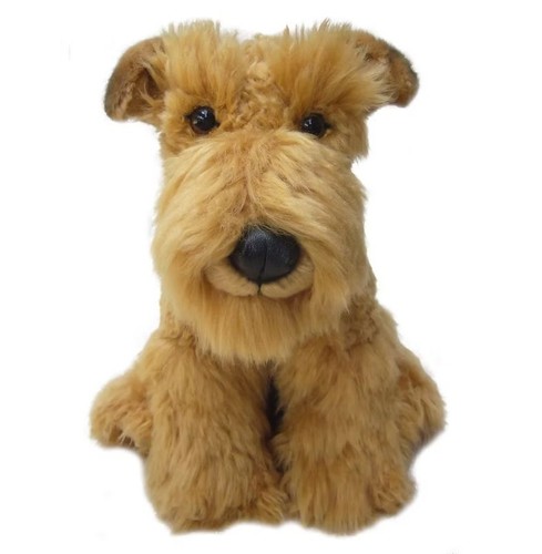 Airedale terrier dog plush - airedale,