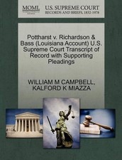 Pottharst V. Richardson & Bass