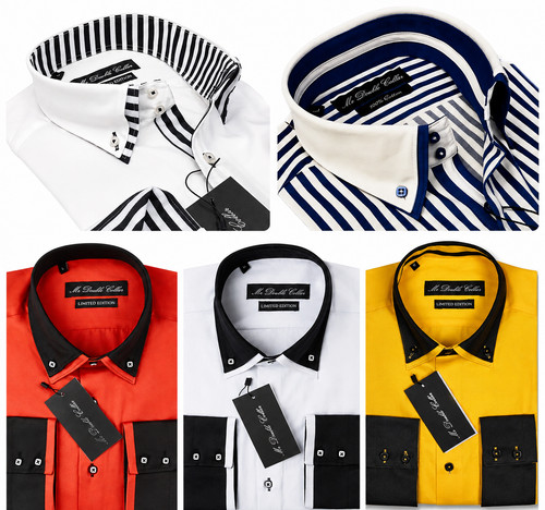Luxury mens casual double - mens,