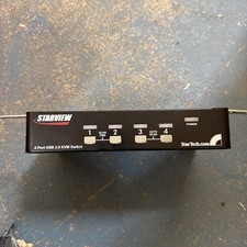 StarTech Starview 4 Port USB 2.0 KVM Switch, model CBE1E7C773