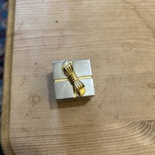 Miniature Gift Box Clock by Wm. Widdop Quartz Movement