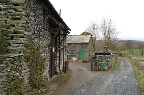 Photo 6x4 oak apple barn - apple,
