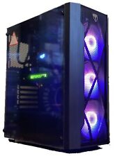 Fast Gaming PC Intel i5 4th Gen 16GB 240GB SSD + 500GB HDD Win 10 4GB GTX1050Ti