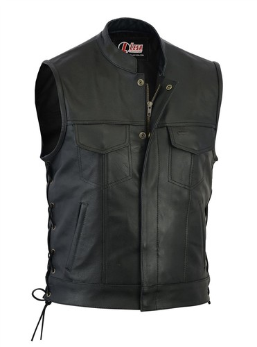 Real leather motorbike - leather, off