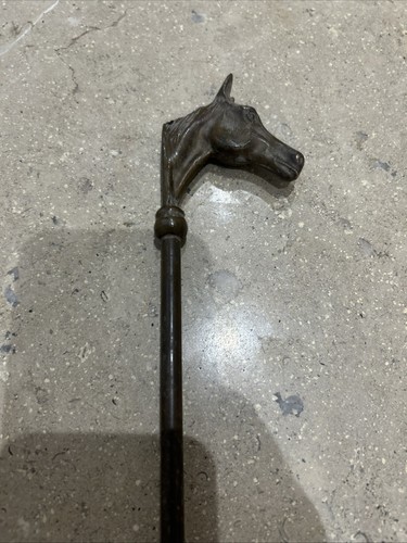 Brass horsehead boot and - horsehead,