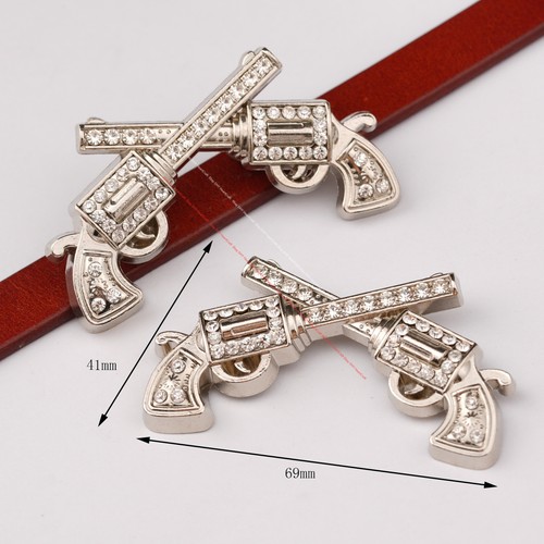 Silver western rhinestone - silver,